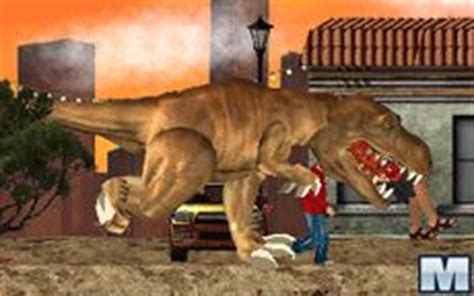 Juegos de Dinosaurios   Tiranosaurios   Velociraptores