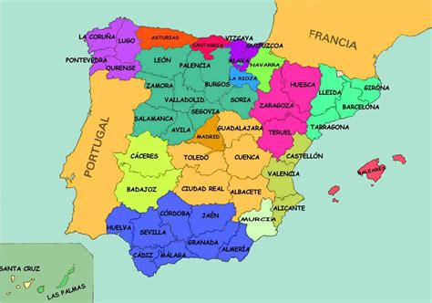 Juegos de Geografía | Juego de España: Comunidades ...