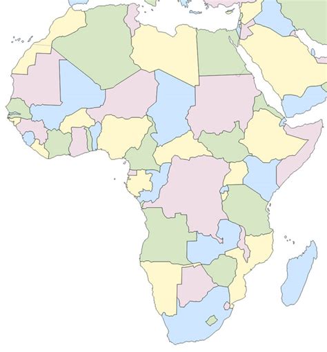 Juegos de Geografía | Juego de Mapa Mudo: África | Cerebriti