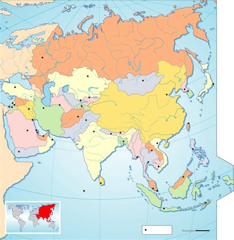 Juegos de Geografía | Juego de Países asiáticos | Cerebriti