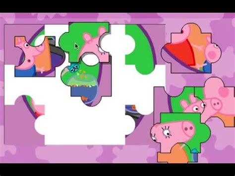 juegos de Peppa Pig puzzle/rompecabezas para niños   YouTube