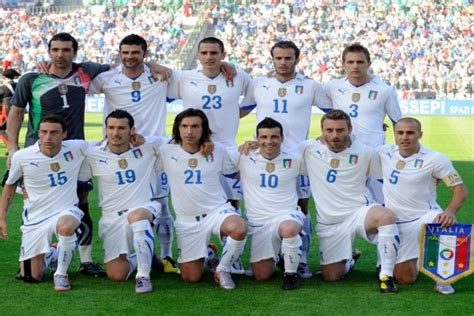 Jugadores de la Selección de Fútbol de Italia  36833