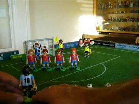 Jugando al Fútbol de Playmobil: Vídeo 3   YouTube
