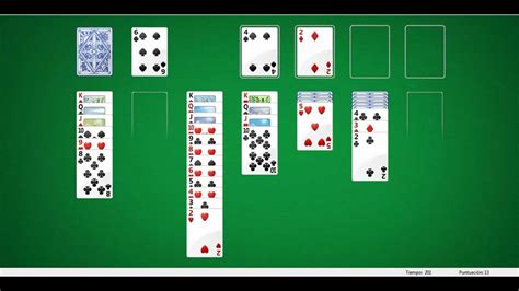 Jugar Cartas Solitario Clasico. Imgenes De Windows Games ...