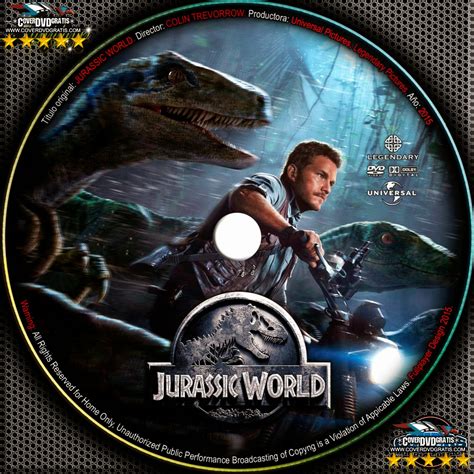 Jurassic Park 4  2015  DVD COVER   CoverDVDgratis