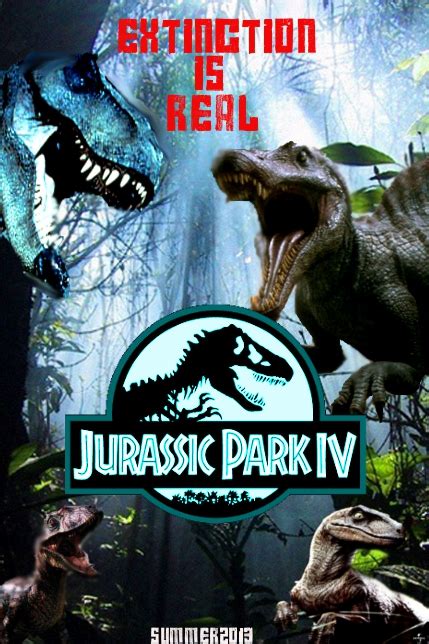 Jurassic Park 4 Theatrical by PaulRom on DeviantArt