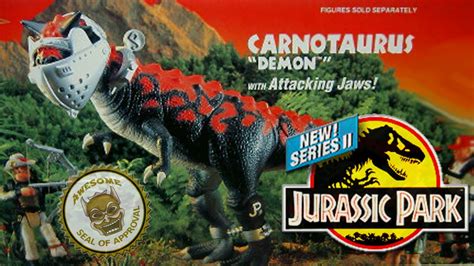 Jurassic Park Toys  JP Series 2    Carnotaurus Review ...