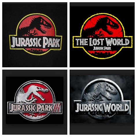 Jurassic Park trilogy logos | Welcome to Jurassic Park ...