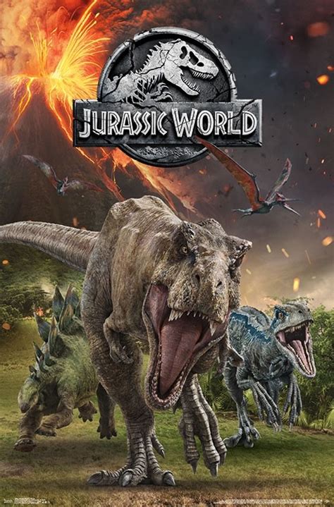 Jurassic World 2   Group   Athena Posters