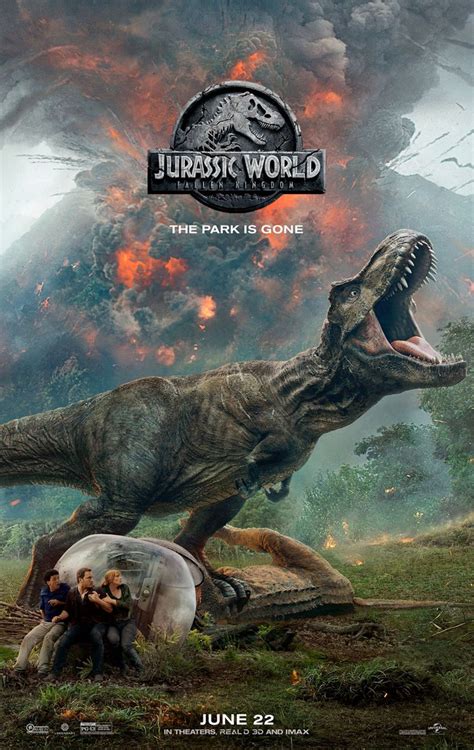 Jurassic World 2 Poster Shuts Down the Park; New Trailer ...