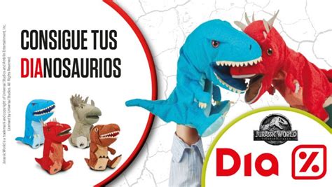 Jurassic World llega a Día: ¡consigue tus dinosaurios ...