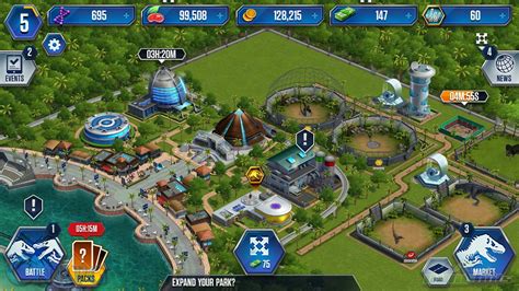 Jurassic World: The Game Mobile Review   A Movie Tie In ...