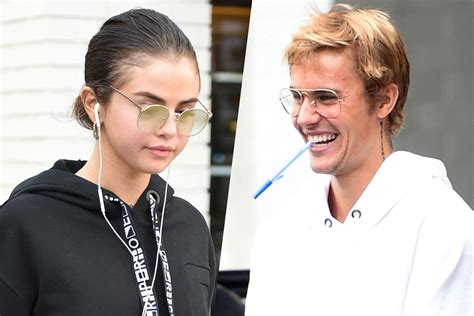 Justin Bieber and Selena Gomez Seal Reunion with a Kiss