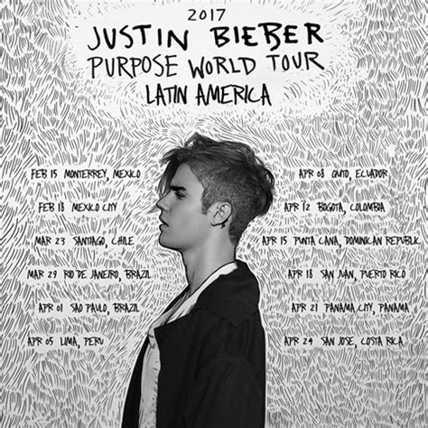 Justin Bieber confirma concierto en Chile para marzo de 2017