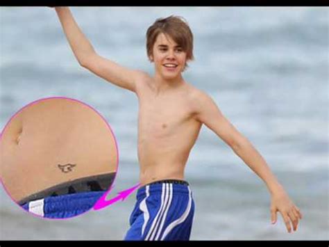 JUSTIN BIEBER S TATTOO AT AGE 16   YouTube