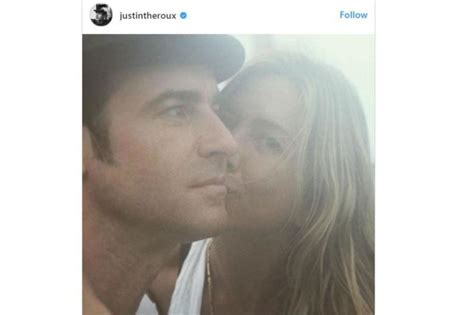 Justin Theroux shares romantic photo with Jennifer Aniston