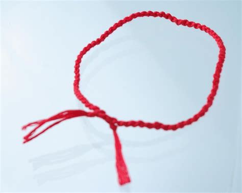 Kabbalah red string bracelet