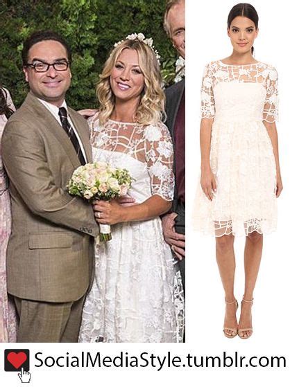 Kaley Cuoco  Penny ’s “The Big Bang Theory” Wedding Dress ...