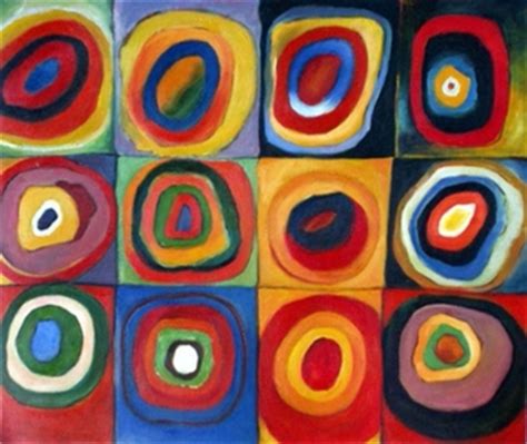 Kandinsky Concentric Circles   Art P.R.E.P.