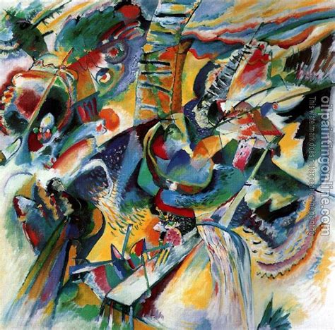 Kandinsky, Wassily   Improvisacion quebrada   Canvas ...