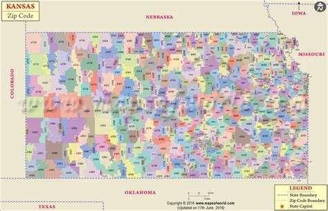 Kansas Zip Codes   Map, List, Counties, and Cities