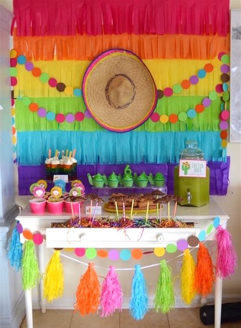 Kara s Party Ideas Colorful Fiesta Birthday Party | Kara s ...