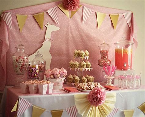 Kara s Party Ideas Pink Giraffe Baby Shower Party | Kara s ...