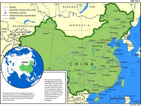 Karten von China | Karten von China zum Herunterladen und ...