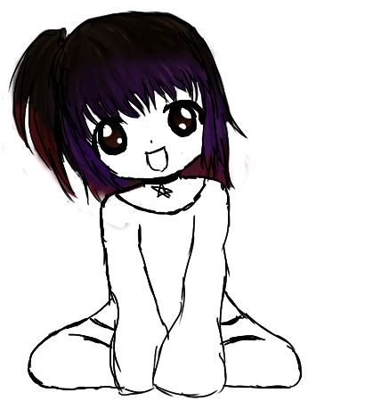 kawaii anime girl para colorear by pau milkgore on DeviantArt