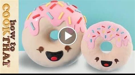 Kawaii Donut Cake 3D How To Ann Reardon | The How to ...