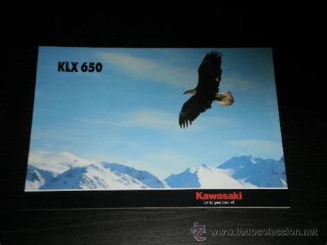 kawasaki klx 650   catalogo publicidad original   Comprar ...