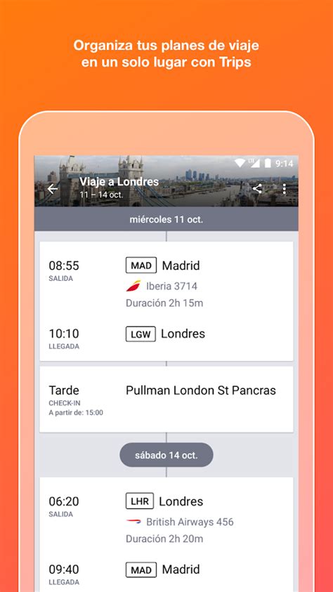 KAYAK: vuelos, hoteles y más   Aplicaciones Android en ...