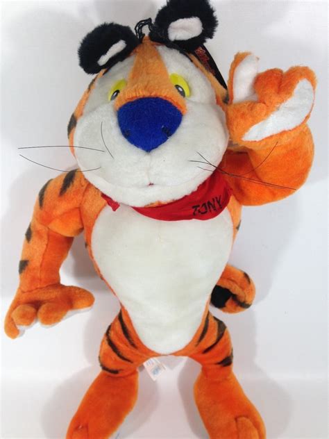 Kelloggs Frosted Flakes Cereal TONY the TIGER 18  Plush ...