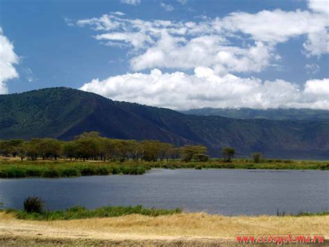 Kenya and Tanzania  Central Africa  natural landscapes and ...