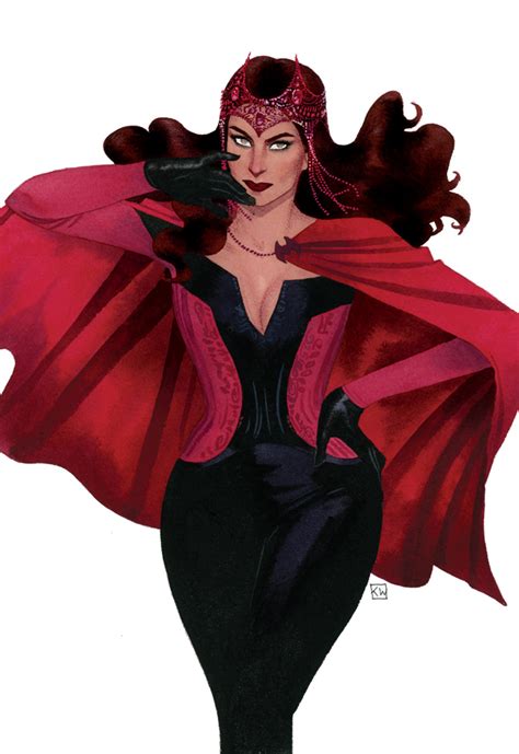 KEVIN WADA Opens Up About SCARLET WITCH Design Process ...