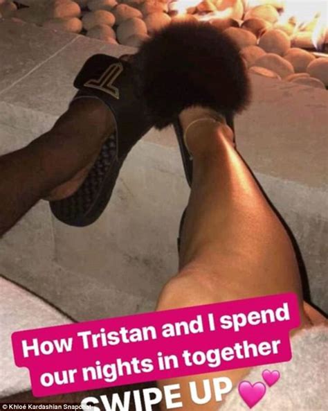 Khloe Kardashian shares snap by fire with Tristan Thompson ...