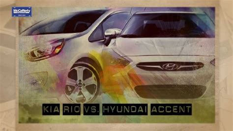 Kia Rio Vs. Hyundai Accent   YouTube