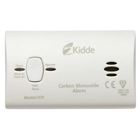 Kidde 7COC Carbon Monoxide Detector & Alarm with 10 Year ...