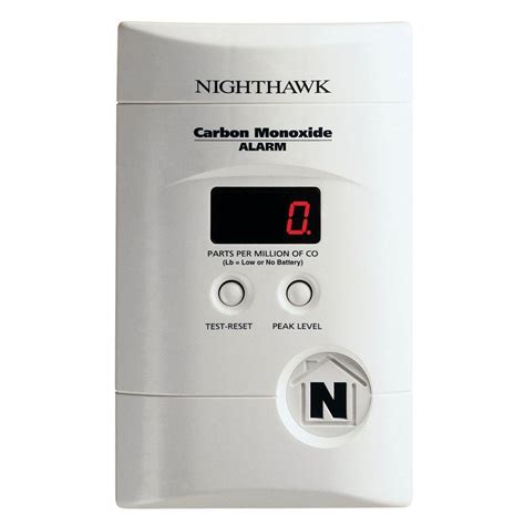 Kidde Plug In Carbon Monoxide Alarm with Digital Display ...