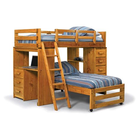 Kids Bunk Beds With Desk And Stairs Bunk Bed Twin Over ...