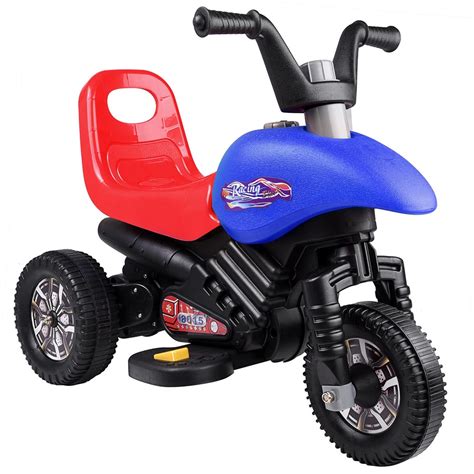 Kids Ride On Cool 3 Wheel Toy Motorcycle 6V Battery ...