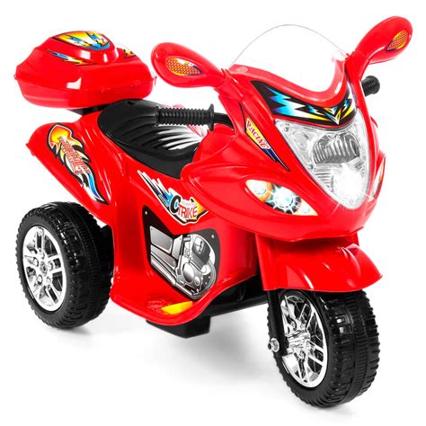 Kids Ride On Motorcycle 6V Toy Battery Powered Electric 3 ...