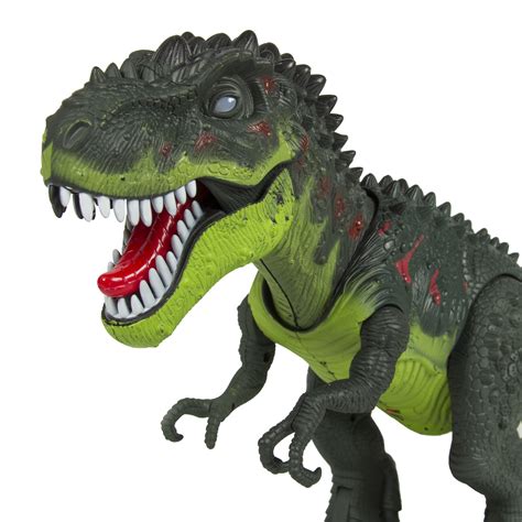 Kids Toy Walking T Rex Dinosaur Toy Figure With Lights ...