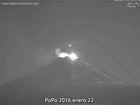 KIKKA: 2016 Volcán Popocatépetl explosiones 22 enero 2016 ...