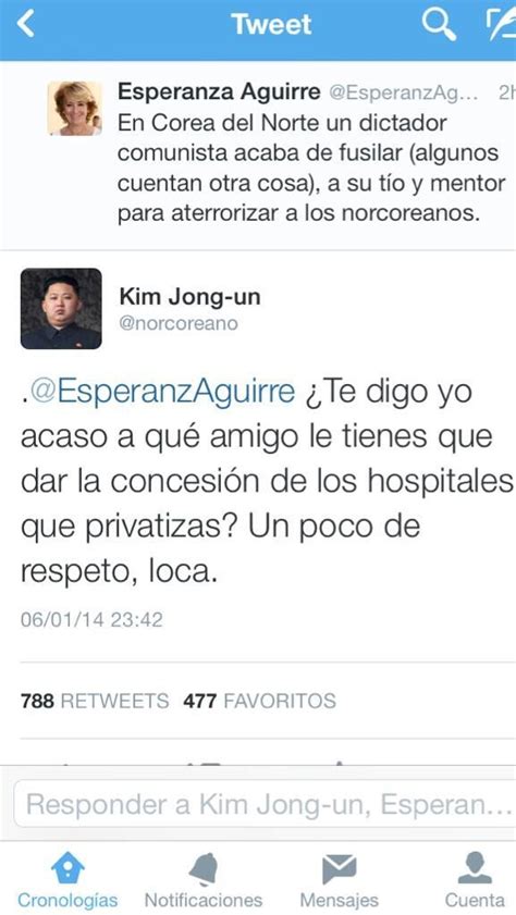 Kim Jong un on Twitter:  Menudo titular:  Descubren trama ...