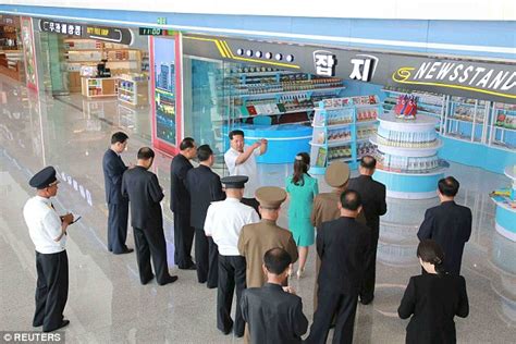 Kim Jong un opens Pyongyang s new international airport ...