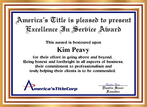 Kim Peavy Reviews   Title Insurance and Real Estate ...