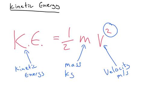 Kinetic energy equation example   IGCSE Physics   YouTube
