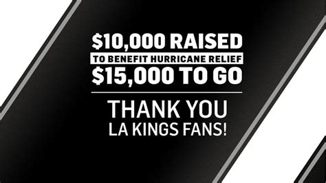 Kings Care Auction Raises Over $10K for Hurricane Relief ...