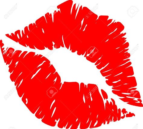 Kissing clipart lip   Pencil and in color kissing clipart lip